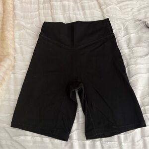 Black High-Waist Women’s Biker Shorts